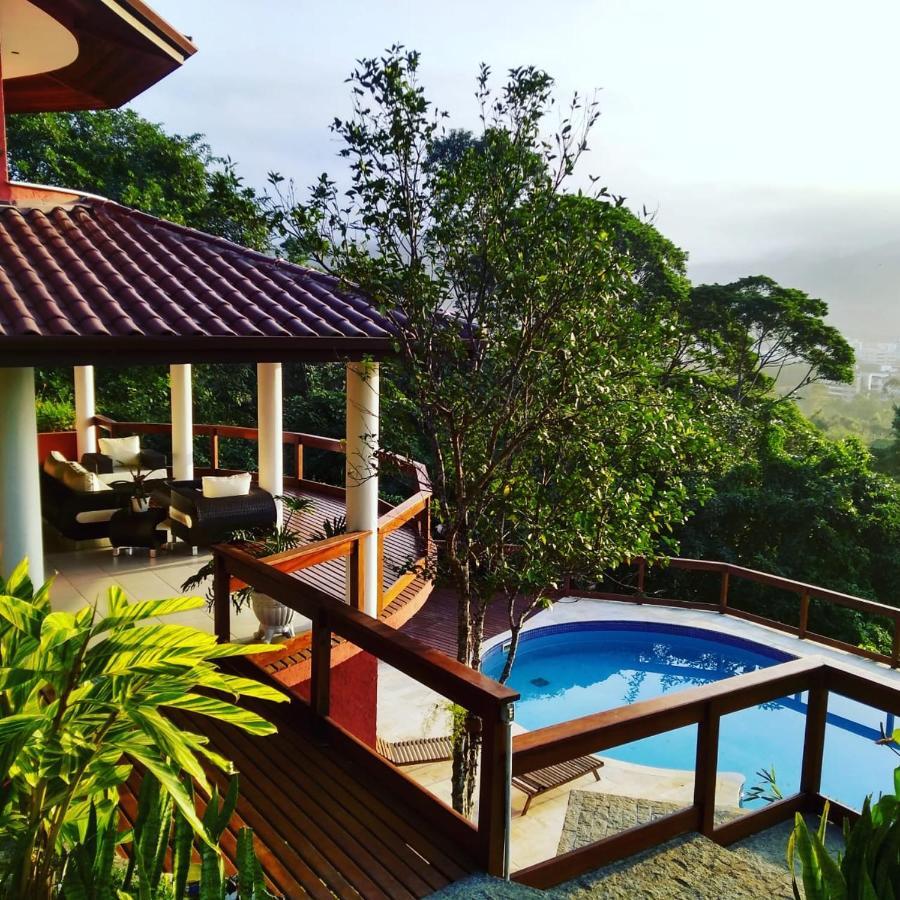Pousada Vista Do Itagua Ubatuba Bagian luar foto